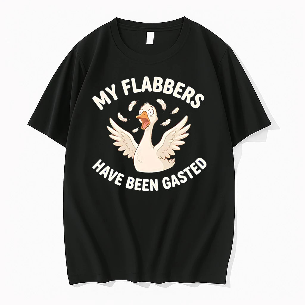 Officials My Flabbers Have Been Gasted Goose Premium T Shirt