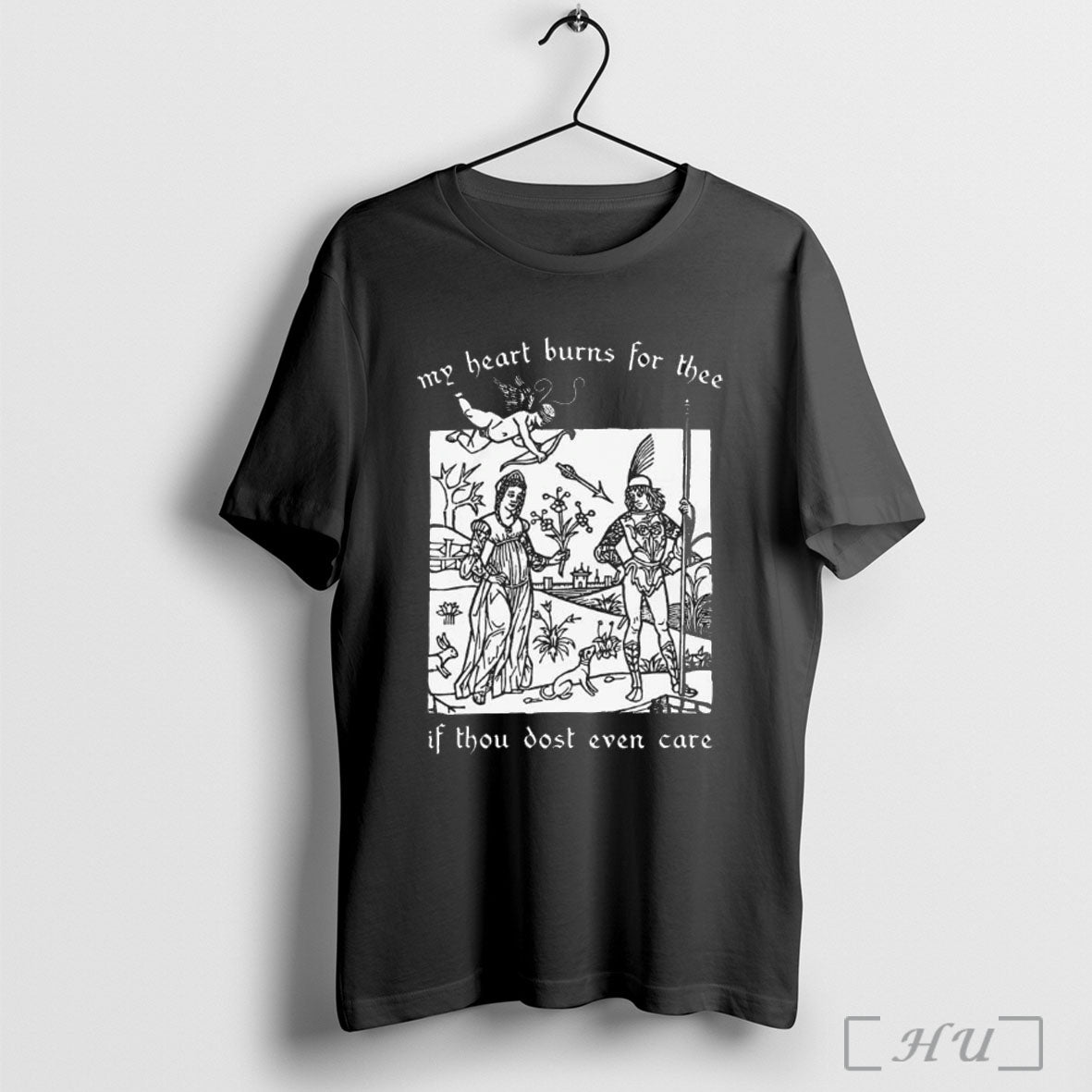 Officials My Heart Burns For Thee If Thou Dost Even Care T Shirt