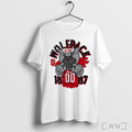 Officials Nc State Wolfpack Football Pointing Mascot Stencil T Shirt
