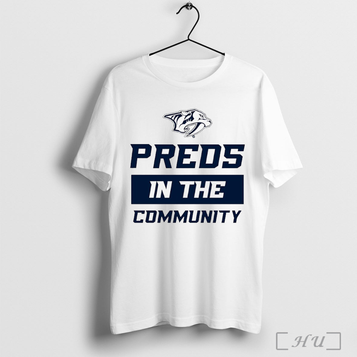 Officials Nashville Predators Preds In The Community T Shirt