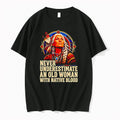 Officials Native American Woman Never Underestimate An Old Woman With Native Blood Vintage