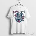Officials New Tee Reba Boots Hearts Shirt T Shirt