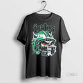 Officials New York Jets Skull Helmet Tee Shirt Sweater