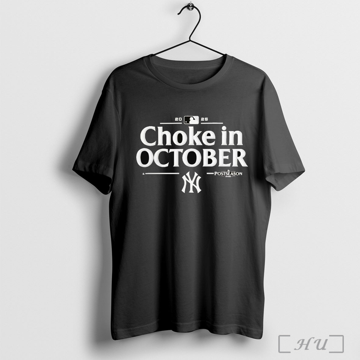 Officials New York Yankees 2025 Choke In October Mlb Postseason T Shirt