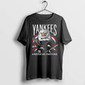Officials New York Yankees Americas Pastime Tri Blend Black T Shirt Sweater