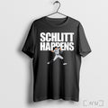 Officials New York Yankees Cam Schlittler Schlitt Happens Player 2025 T Shirt