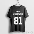 Officials New York Yankees Le Sserafim Chaewon 81 Tour 2025 T Shirt