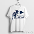 Officials New York Yankees Logo Hand Holding Flag Iconic Baseball T Shirt