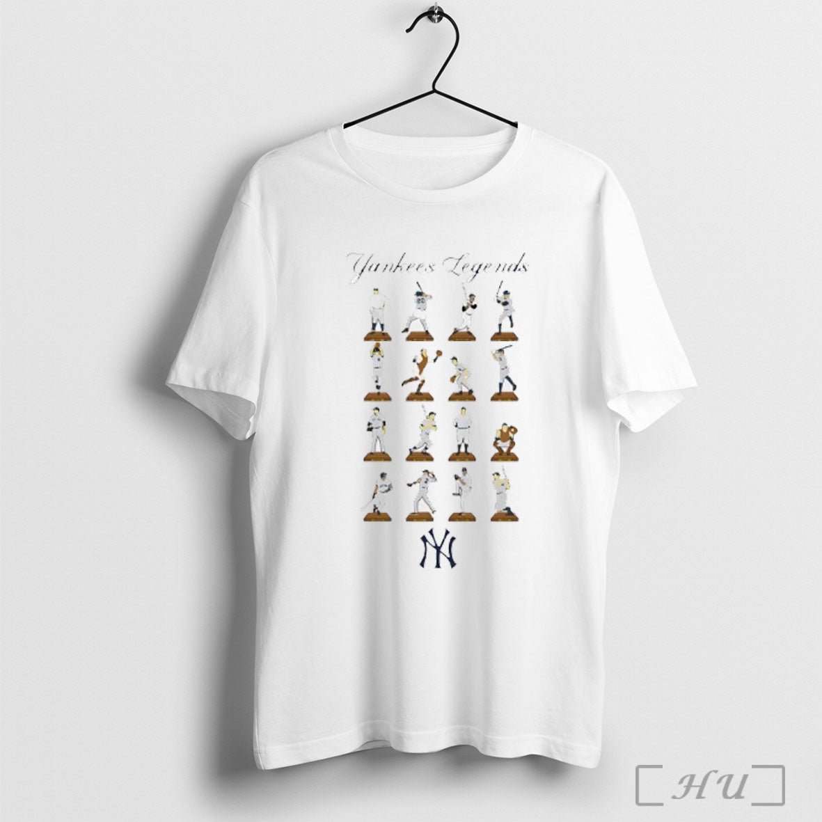 Officials New York Yankees Players Legends T Shirt