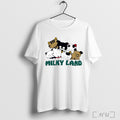 Officials Nice Milky Land Cat And Dog Group T Shirt