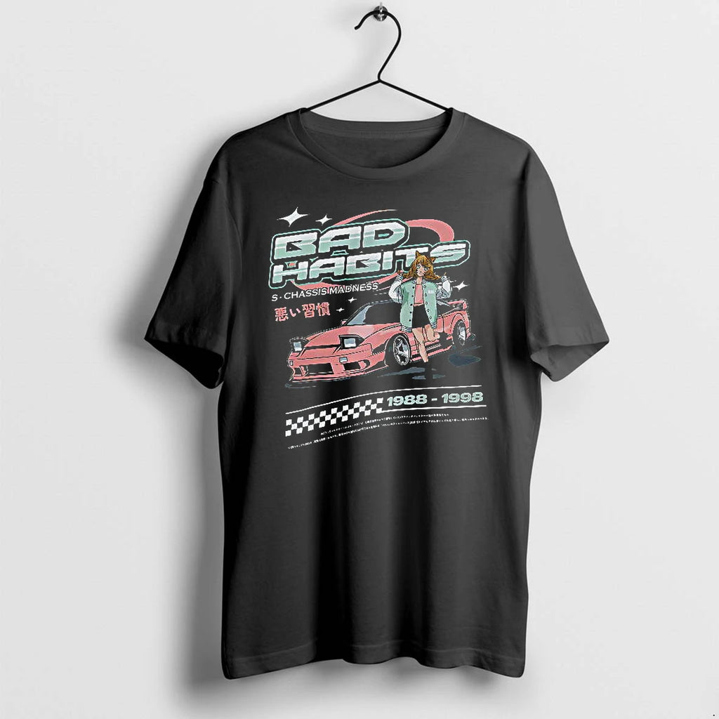 Officials Nissan 180sx S Chassis Bad Habits 1988 1998 Anime Car Drift