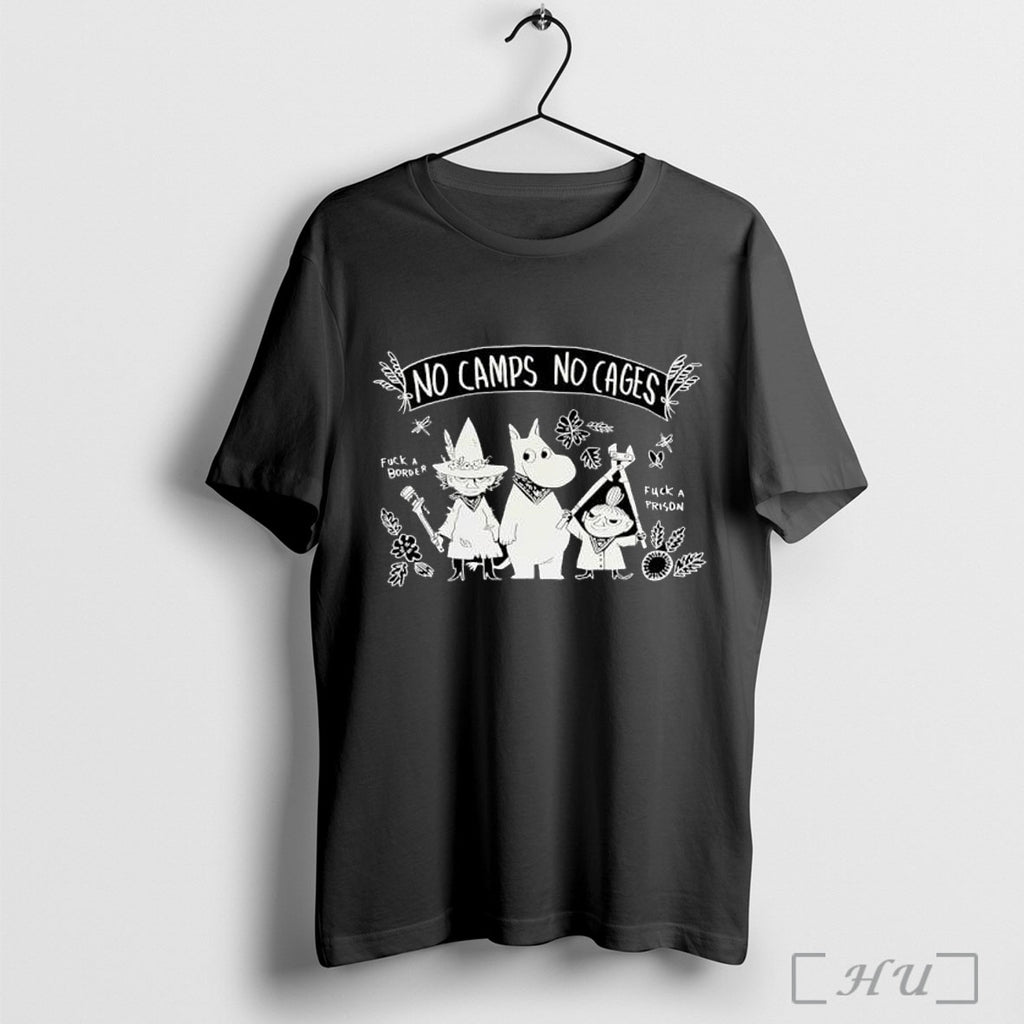 Officials No Camps No Cages Fuck A Border Fuck A Prison T Shirt
