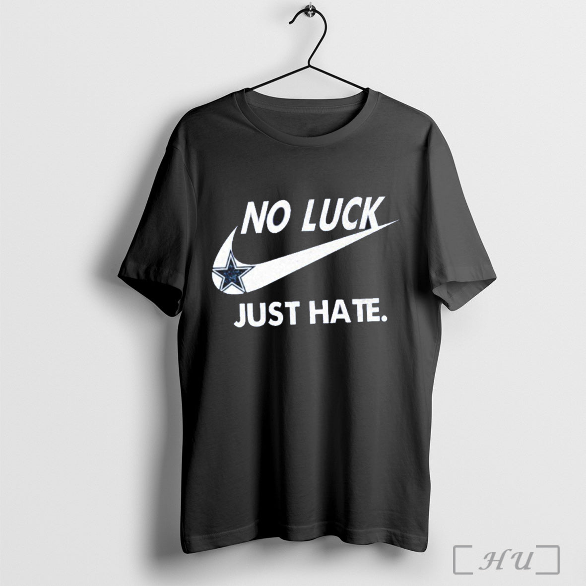 Officials No Luck Just Hate Cowboy T Shirt