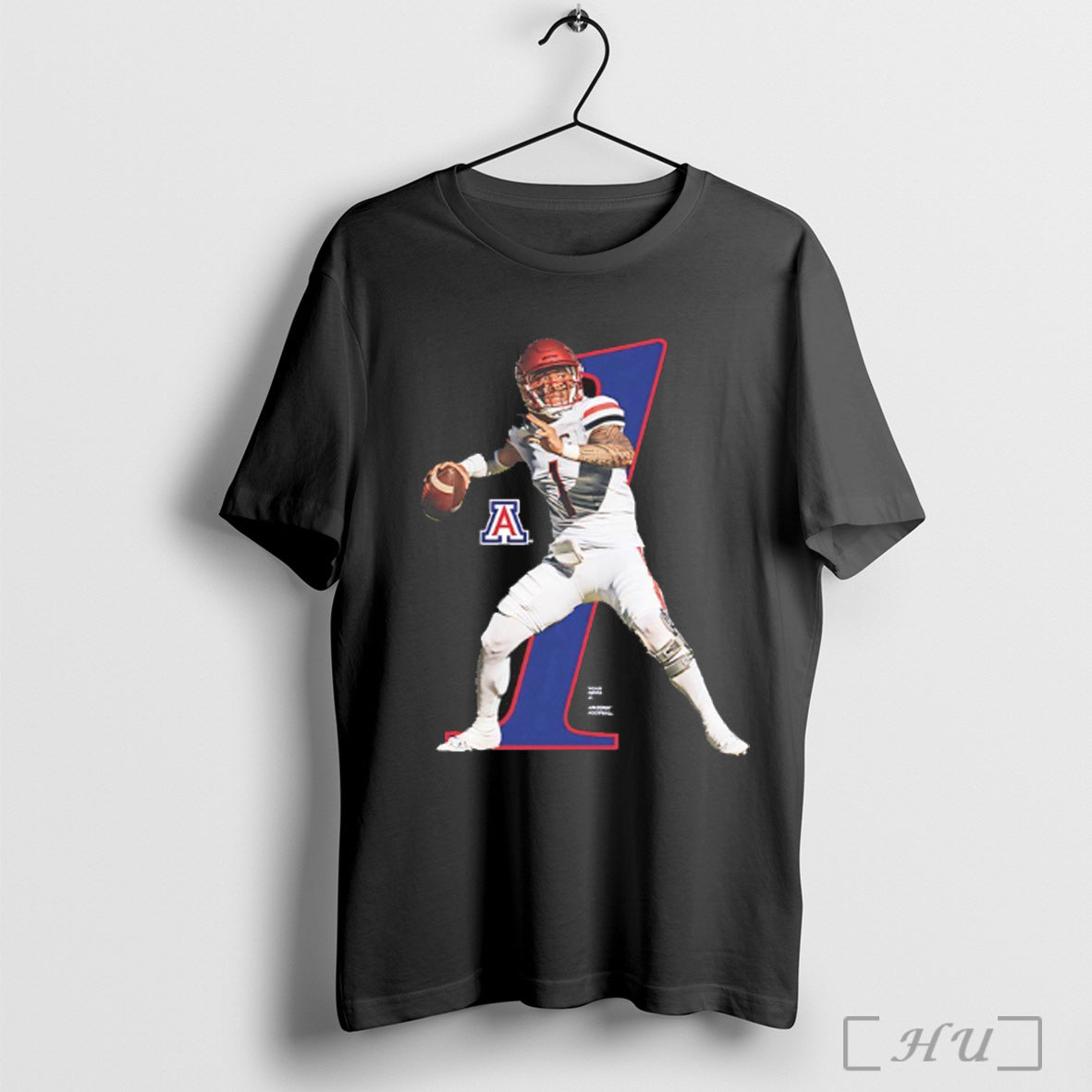 Officials Noah Fifita 1 Arizona Wildcats 2025 Ncaa Player T Shirt