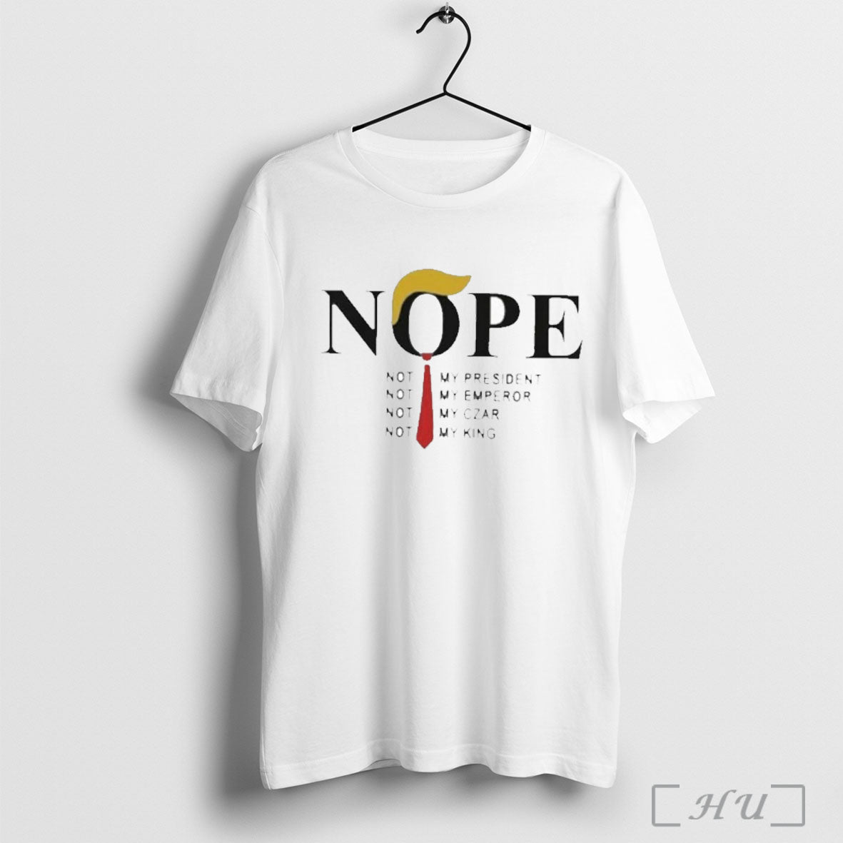 Officials Nope Trump Not My President Not My Emperor T Shirt