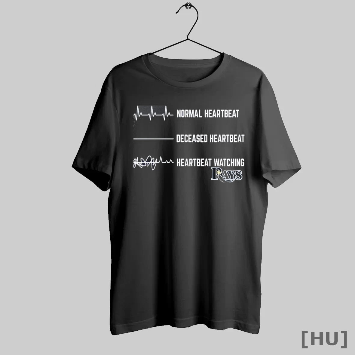 Officials Normal Heartbeat Deceased Heartbeat Heartbeat Watching Rays Classic Mens T Shirt
