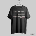 Officials Normal Heartbeat Deceased Heartbeat Heartbeat Watching Reds Classic Mens T Shirt