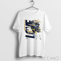 Officials Notre Dame Fighting Irish Jeremiyah Love Player Collage Vintage T Shirt