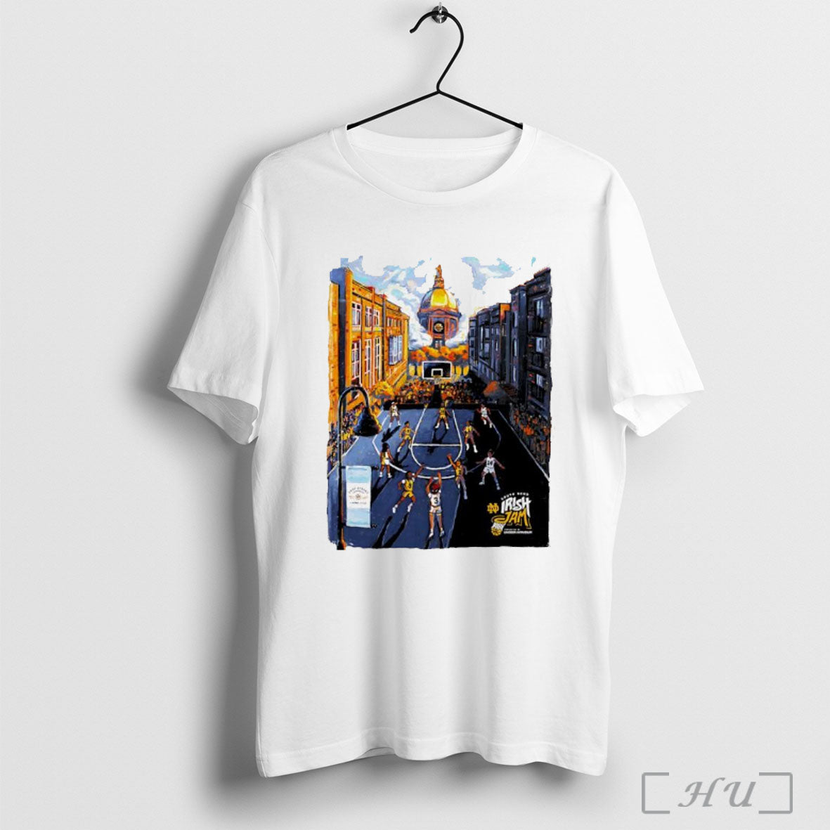 Officials Notre Dame Hoops Hit Eddy Street T Shirt