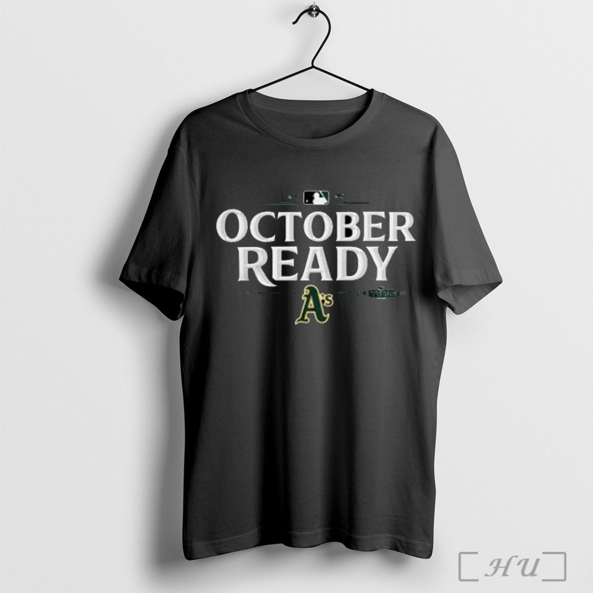 Officials Oakland Athletics 2025 October Ready Mlb Postseason T Shirt