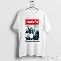 Officials Oasis Cigarettes And Alcohol Live 25 La Rose Bowl Stadium T Shirt
