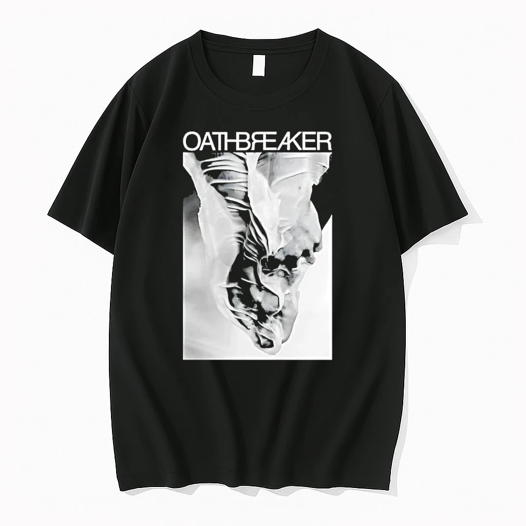 Officials Oathbreaker Band Surreal Body Abstract Image Black And White Premium T Shirt