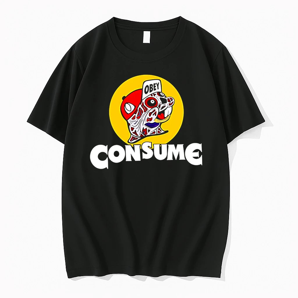 Officials Obey Consume Beaver Streetwear T Shirt Sweater