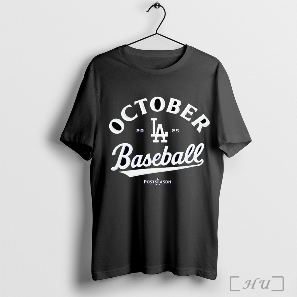 Officials October Baseball Los Angeles Dodgers 2025 Postseason T Shirt