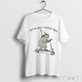 Officials Off To Commit Frog Custom Text T Shirt