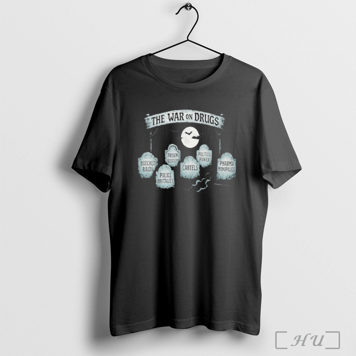 Officials Official The War On Drugs Graveyard Halloween T Shirt Sweatshirt Png