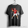 Officials Oklahoma Football Baker Mayfield Superstar Pose Signature Style T Shirt