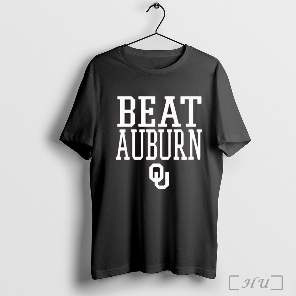 Officials Oklahoma Sooners Crimson Beat Auburn T Shirt