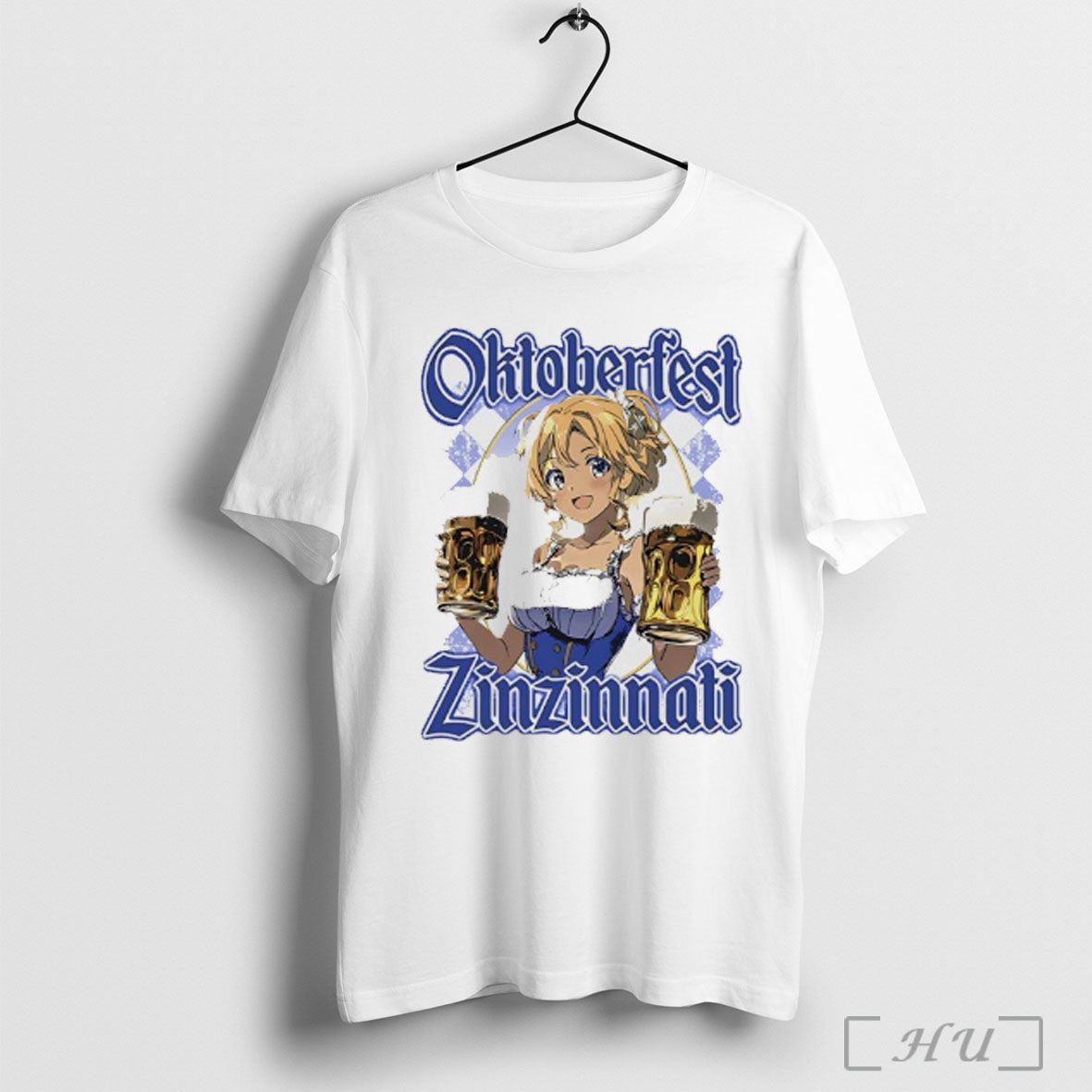 Officials Oktoberfest Zinzinnati Anime Beer Vintage T Shirt