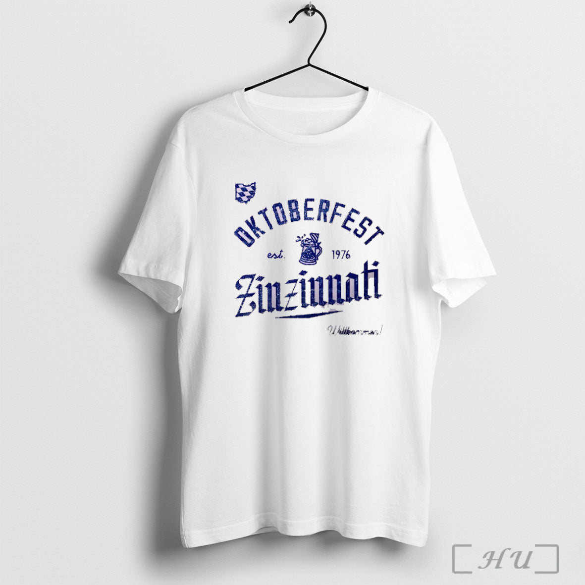 Officials Oktoberfest Zinzinnati Willkommen Est 1976 T Shirt