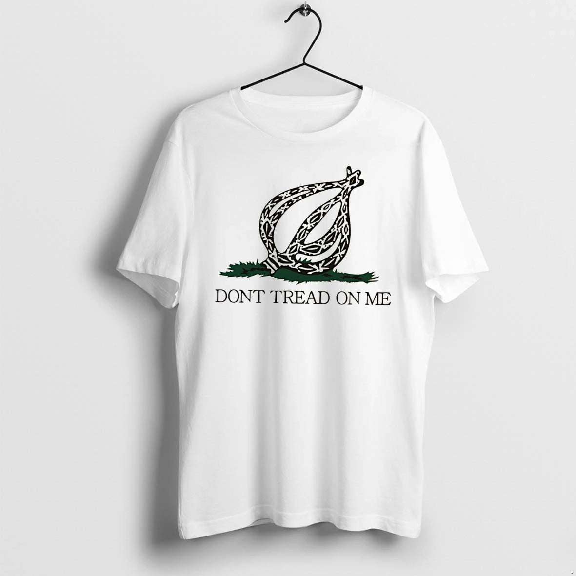 Officials Onion Dont Tread On Me Gadsden Flag Parody Tee Premium T Shirt