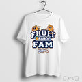 Officials Orange Rays Fruit Fam T Shirt