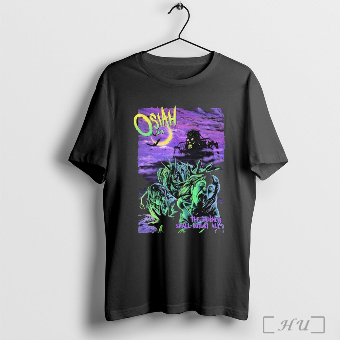 Officials Osiah Loss The Darkness Shall Outlast All Zombie T Shirt