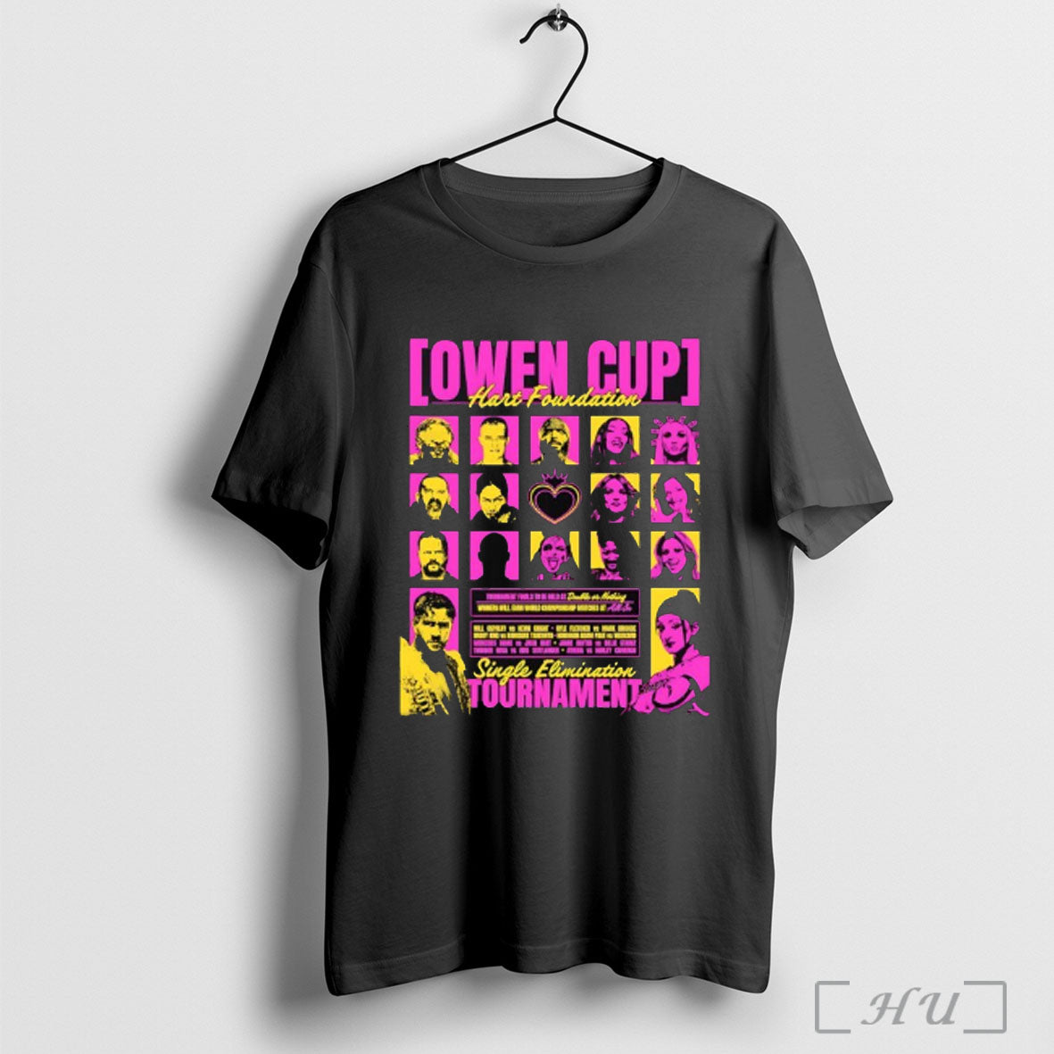 Officials Owen Cup Hart Foundation Single Elimination Tournament T Shirt