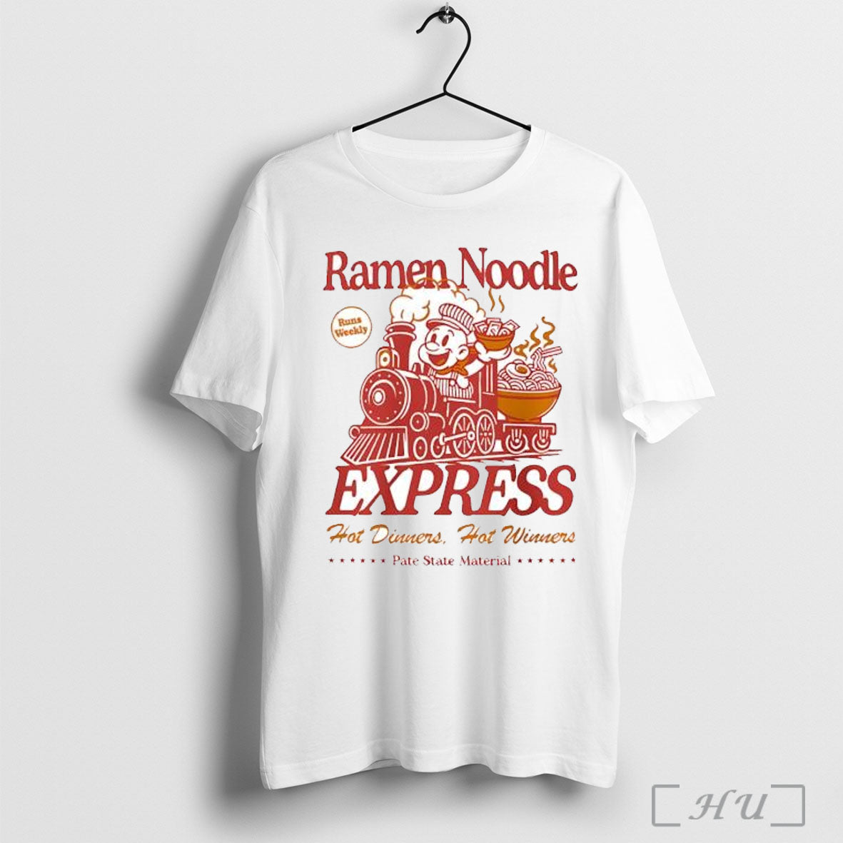 Officials Pate State Ramen Noodle Express Material T Shirt