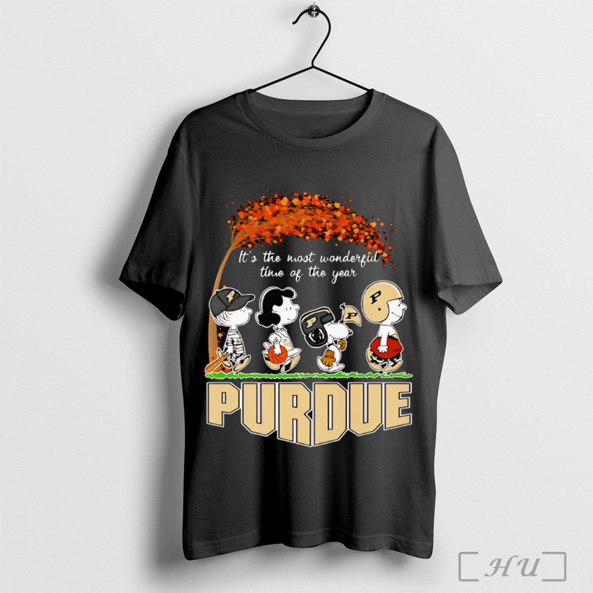 Officials Peanuts Its The Most Wonderful Time Of The Year Purdue Shirt Hoodie Sweater Longsleeve