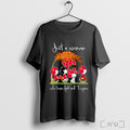 Officials Peanuts Just A Woman Who Loves Fall And Trojans T Shirt