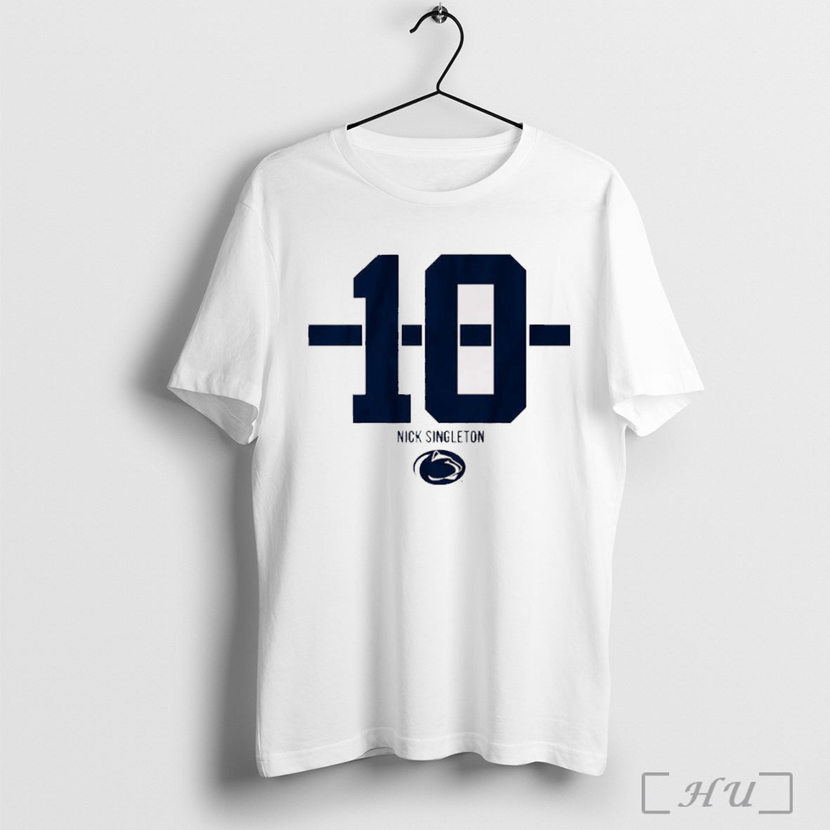 Officials Penn State Nittany Lions Football Ncaa Nicholas Singleton Name Number 10 Stripe