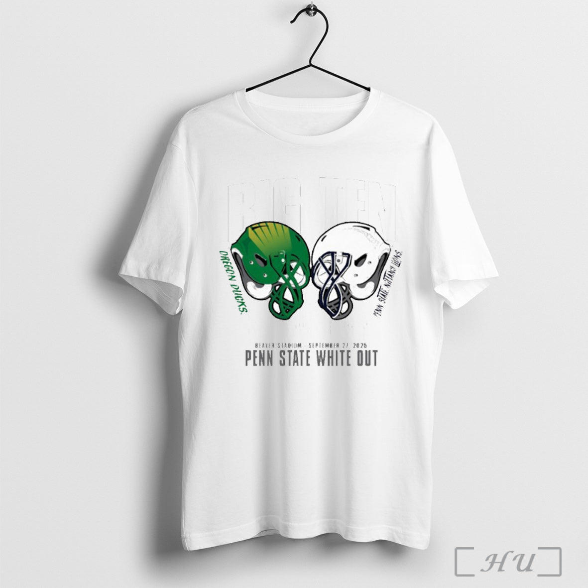 Officials Penn State Vs Oregon 2025 Big Ten Showdown T Shirt