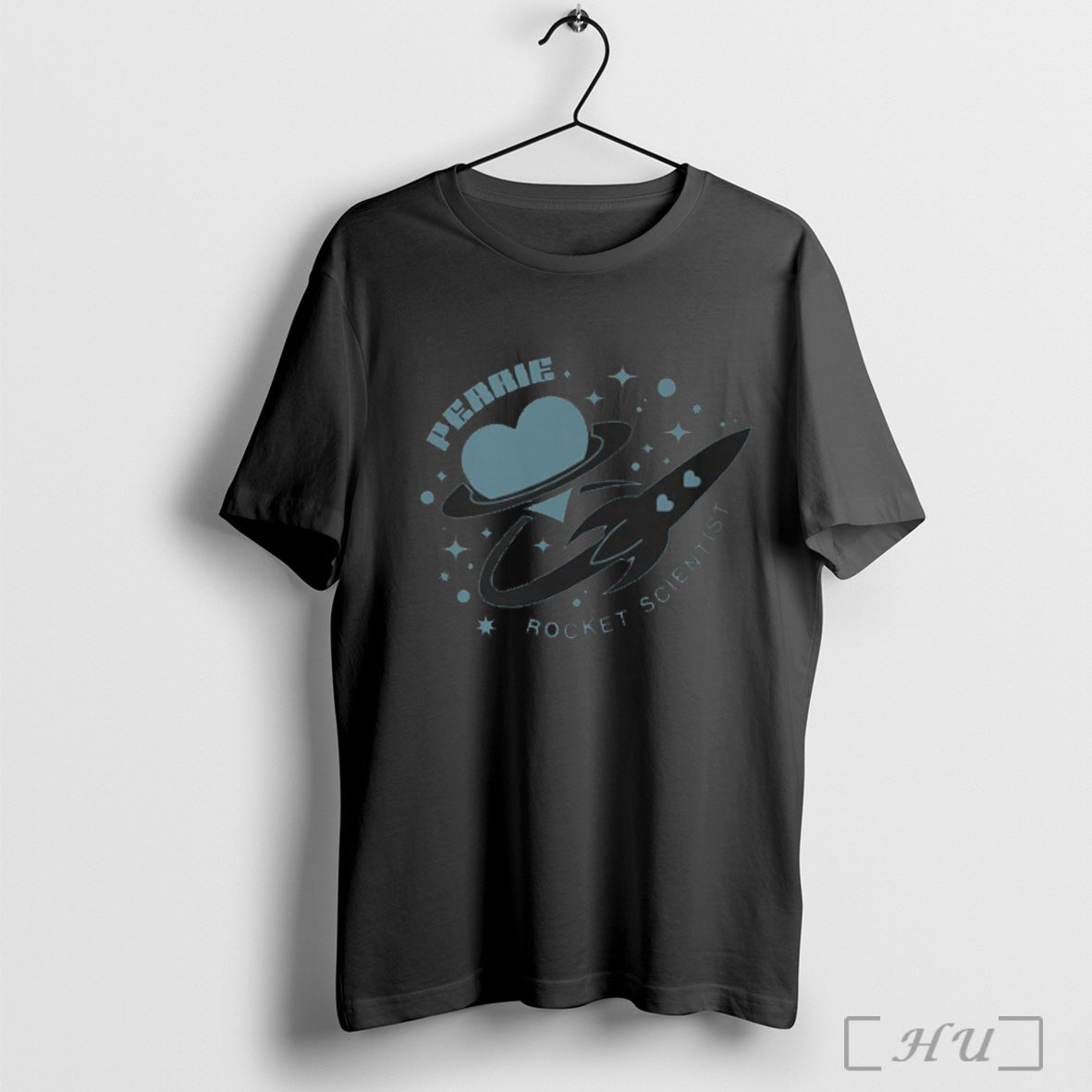 Officials Perrie Rocket Scientist Heart T Shirt