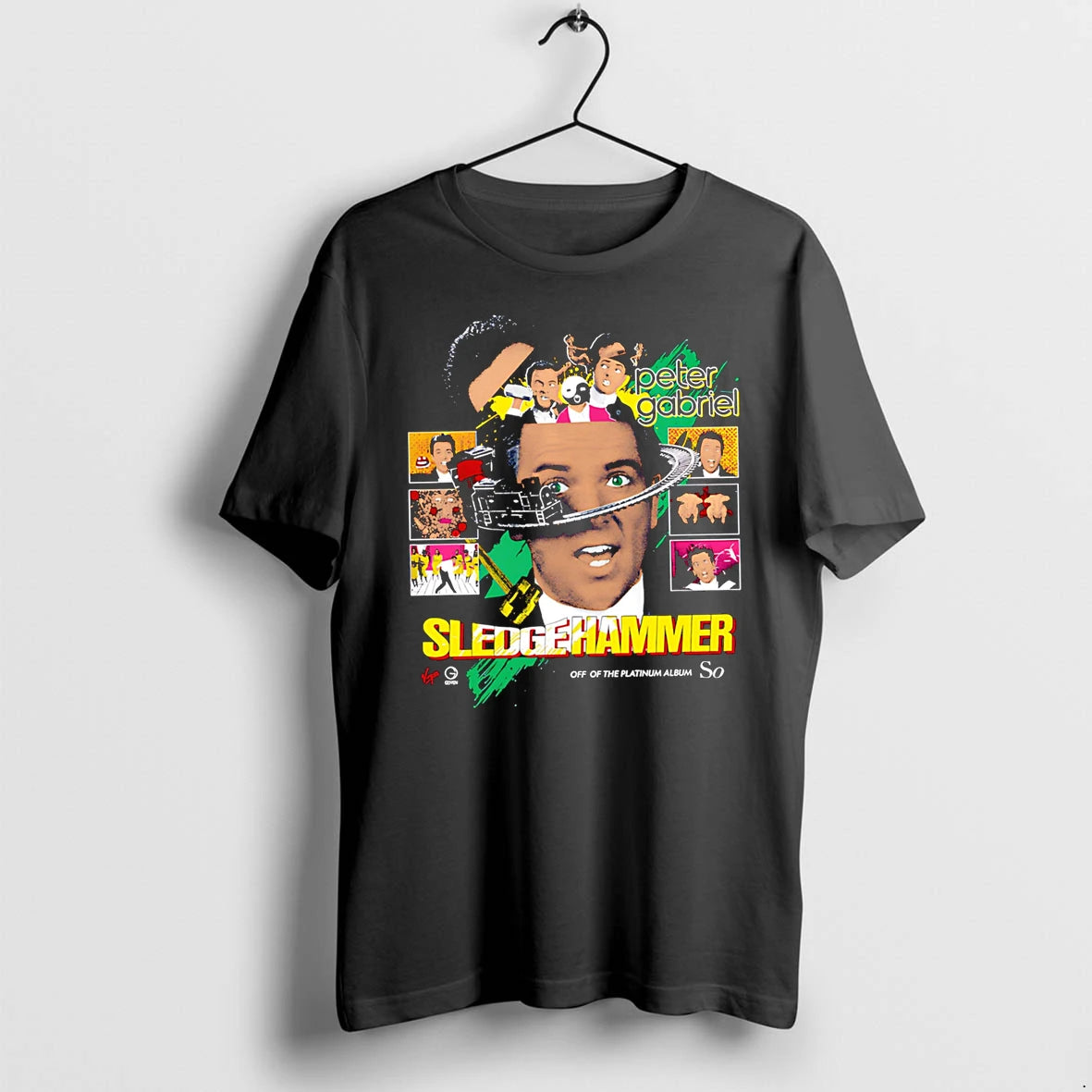 Officials Peter Gabriel Sledgehammer Off Of The Platinum Album So Premium T Shirt