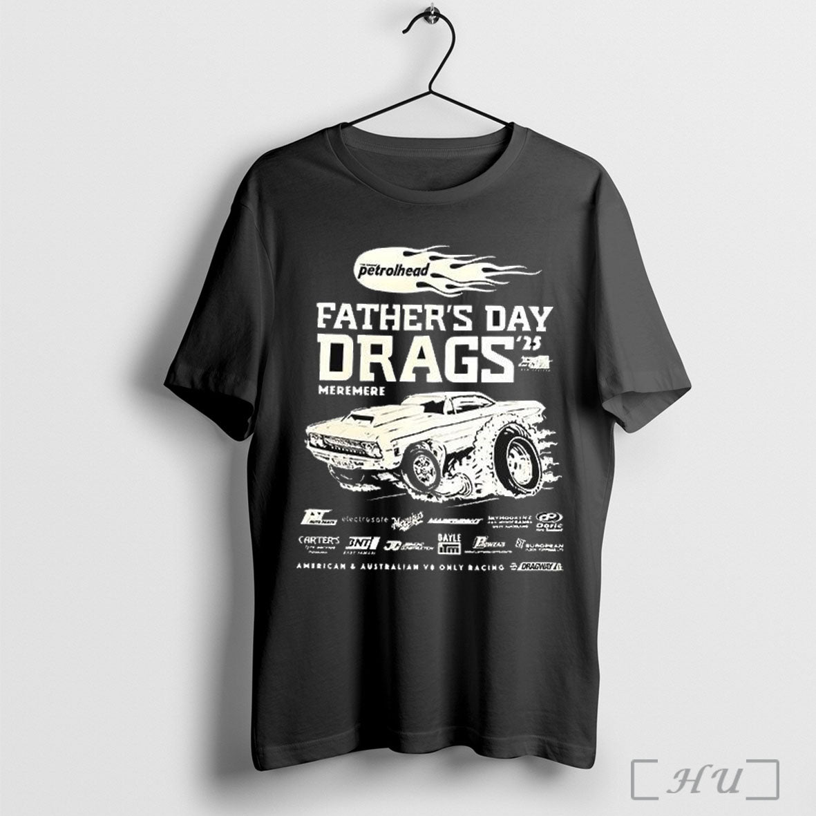 Officials Petrolhead Fathers Day Drags 25 Meremere American Vintage T Shirt