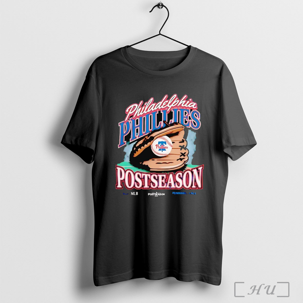 Officials Philadelphia Phillies 2025 Postseason Baseball Glove T Shirt