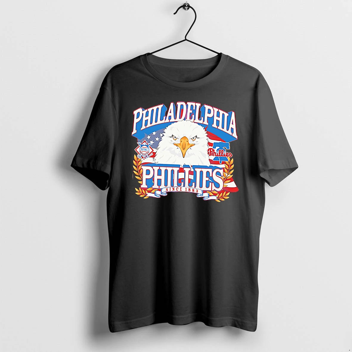 Officials Philadelphia Phillies Americana Eagle Celebrating Americas 250th Tee T Shirt Sweater