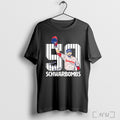 Officials Philadelphia Phillies Mlb Kyle Schwarber 50 Schwarbombs T Shirt