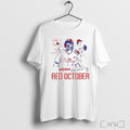 Officials Philadelphia Phillies Phanatic Red October Phillies Player T Shirt